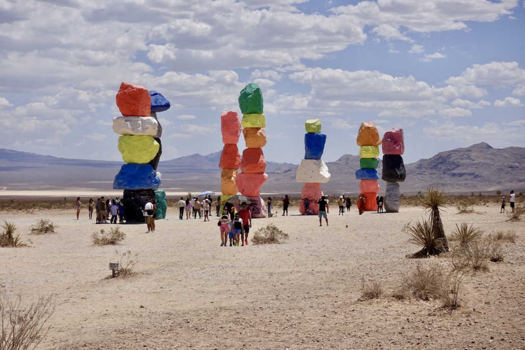 Seven Magic Mountains Las Vegas Nevada USA Seven Magic Mountains Las Vegas Nevada USA