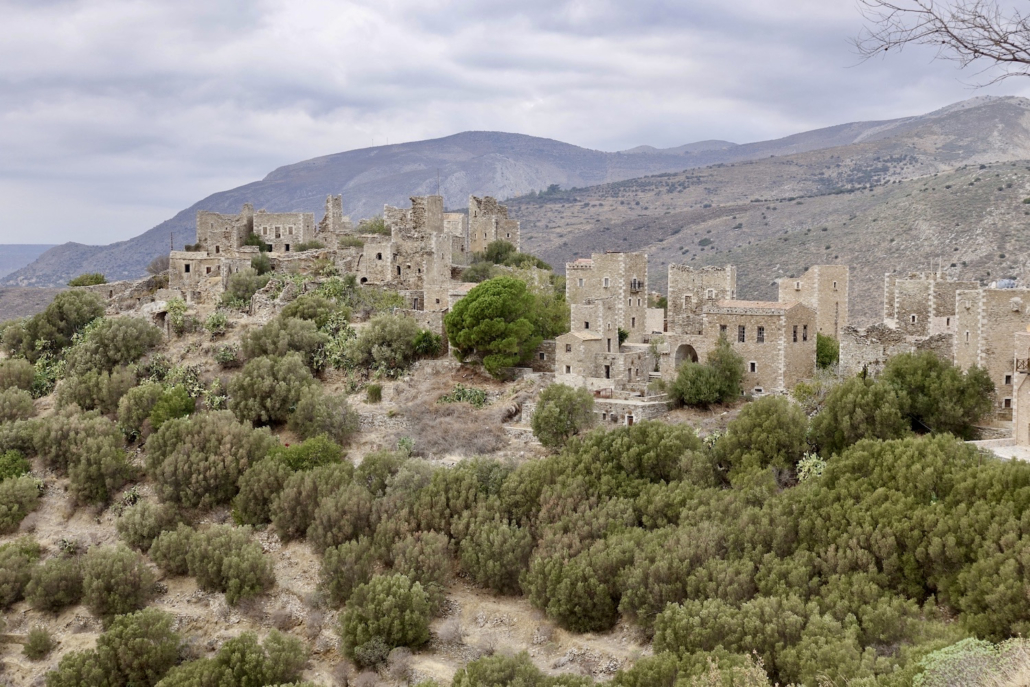 Vathia tower houses Mani, Peloponnese/Greece Vathia tower houses Mani, Peloponnese/Greece
